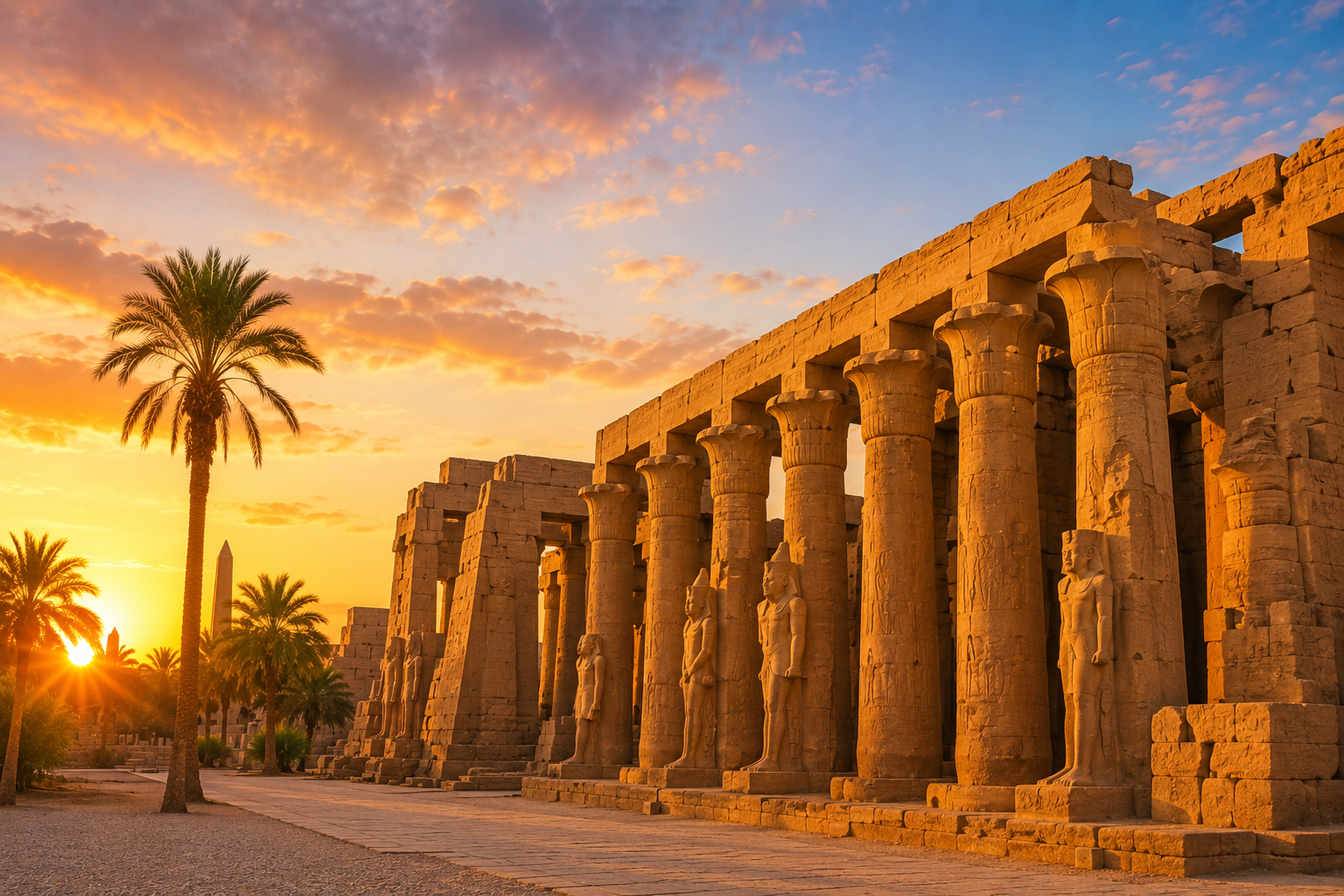 Berenice , Luxor,Assuan,Abu simbel